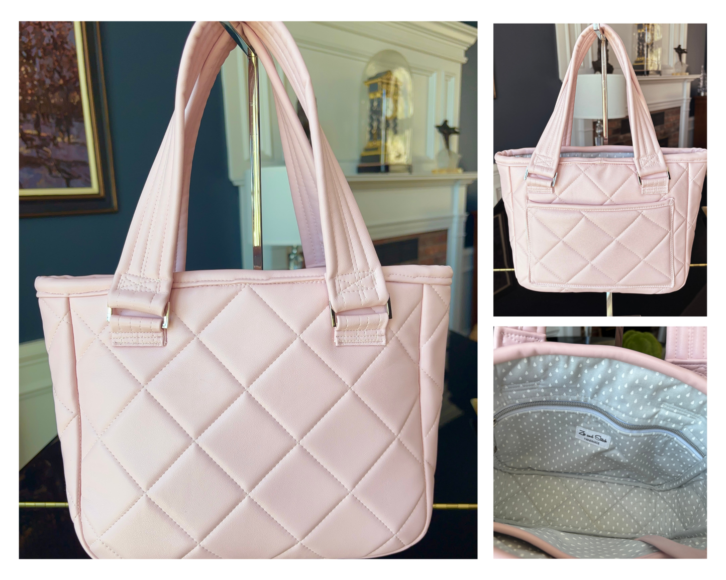 Vegan Leather Tote Bag
