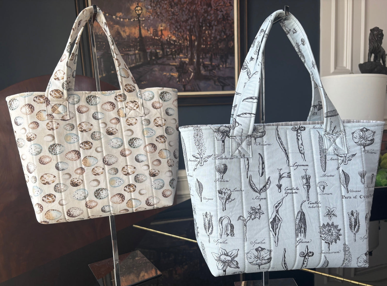 Quilted Tote bags