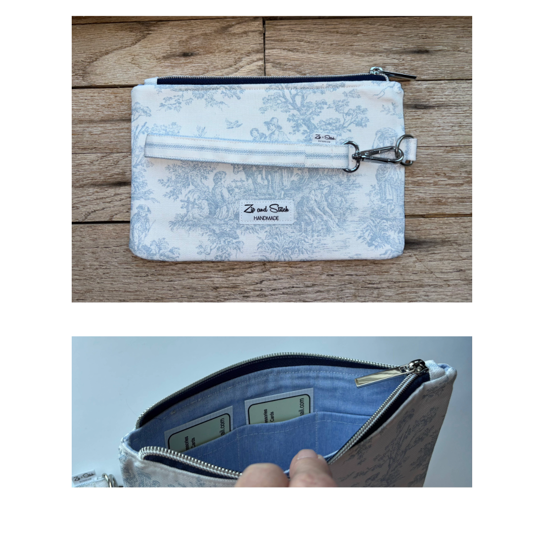 Large Fabric Bare Essentials  Bag