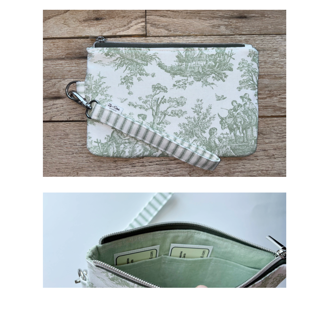 Large Fabric Bare Essentials  Bag