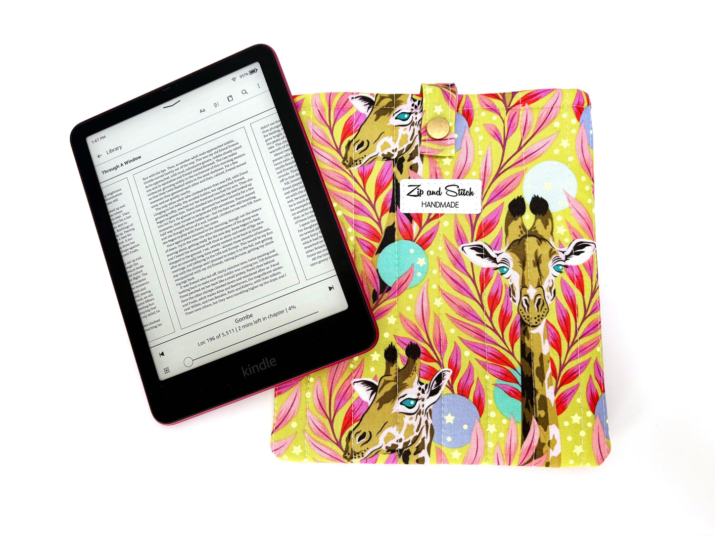 Kindle/ E -reader/ book sleeves
