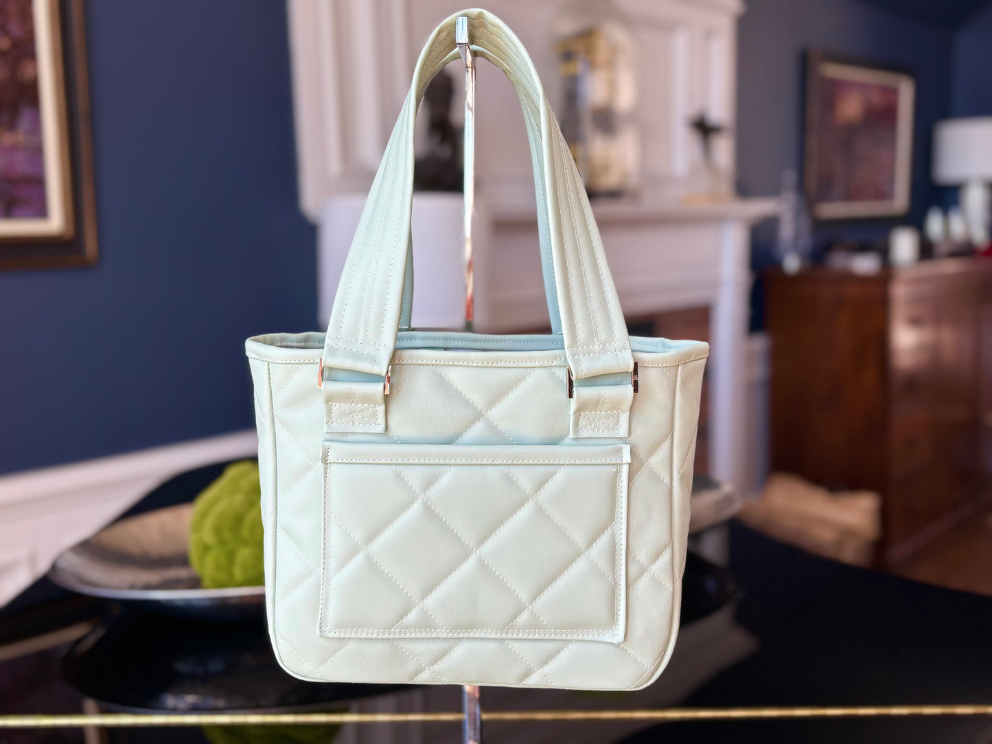 Vegan Leather Tote Bag