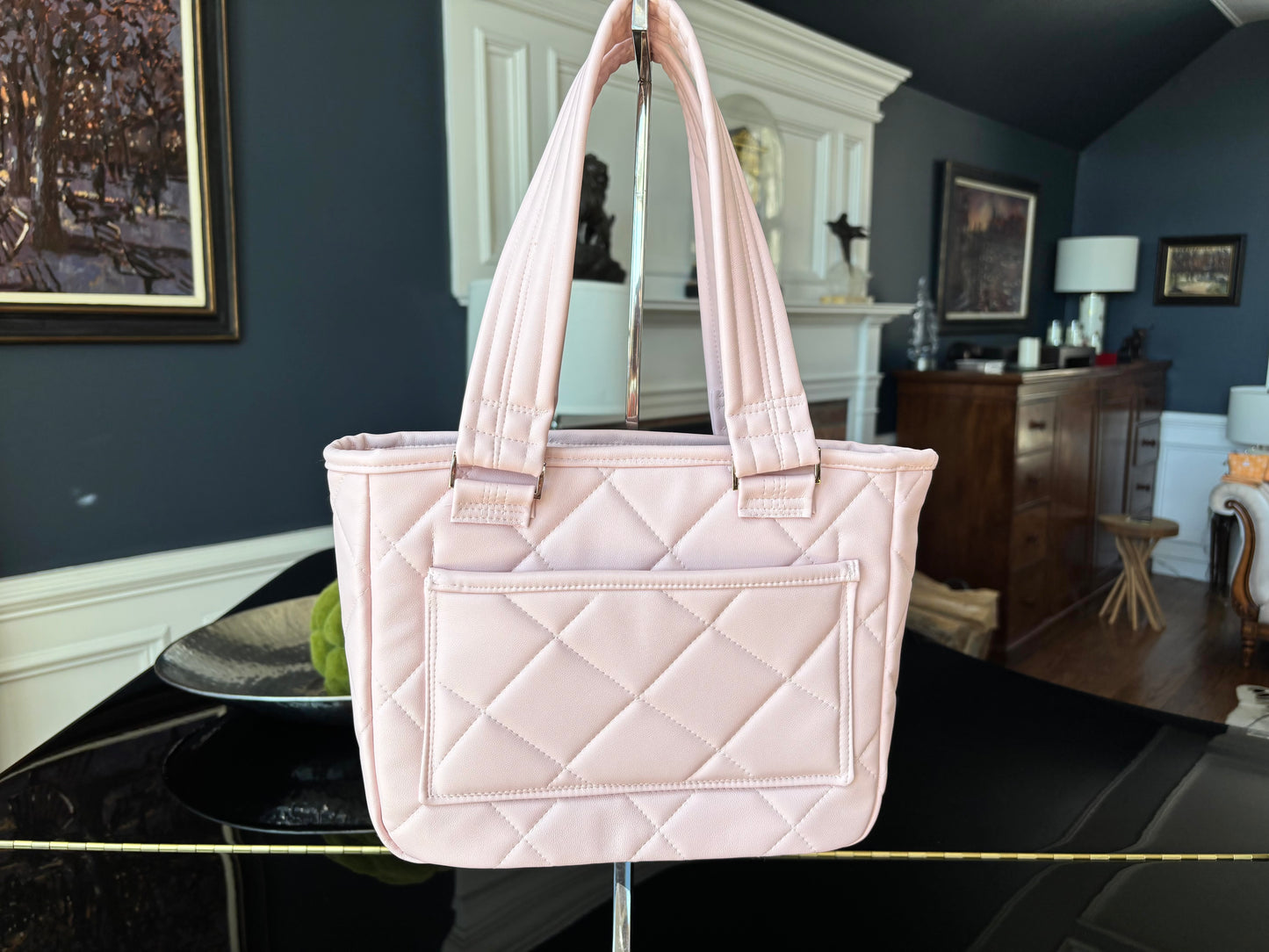 Vegan Leather Tote Bag