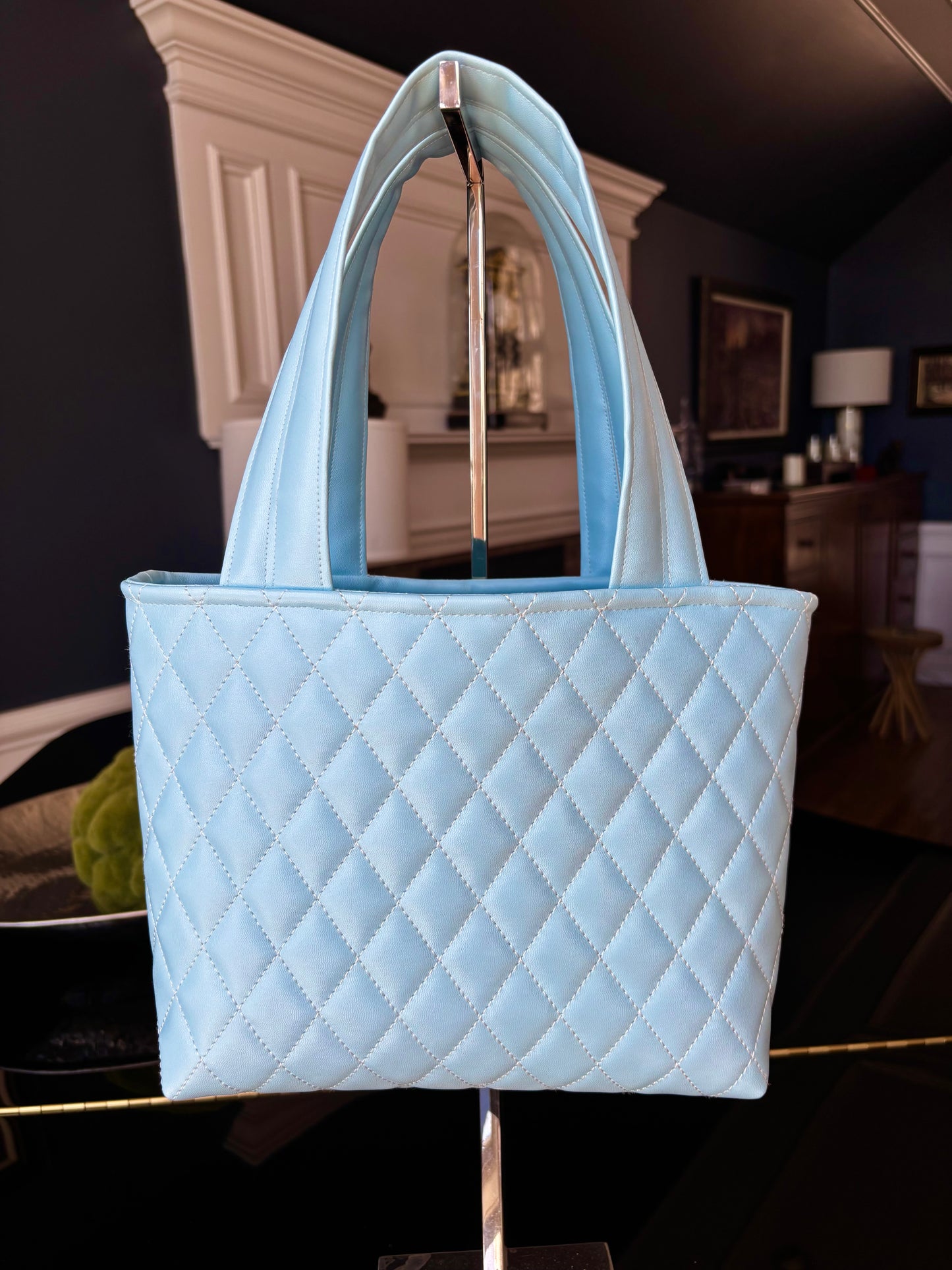 Vegan Leather Tote Bag