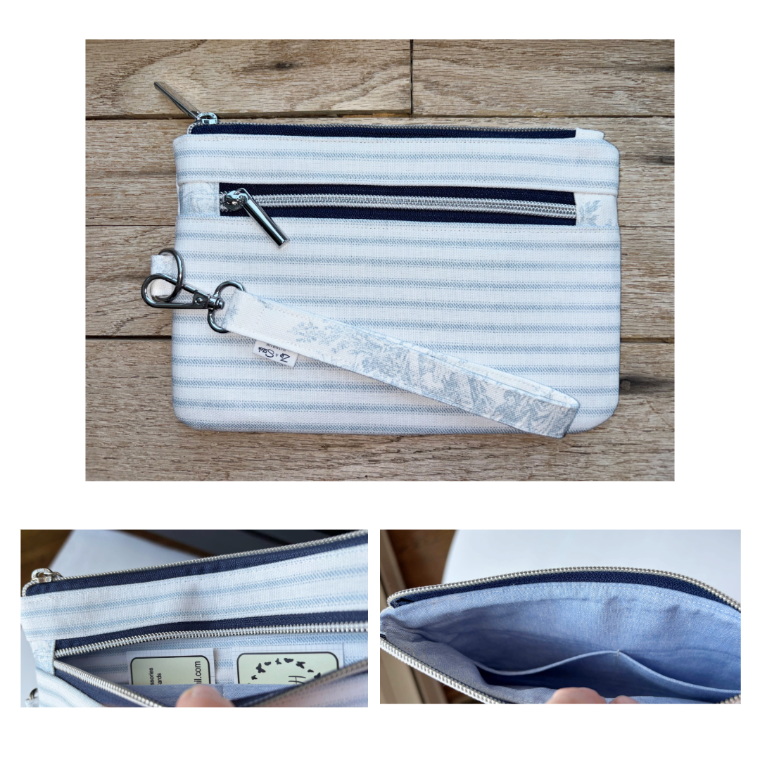 Large Fabric Bare Essentials  Bag