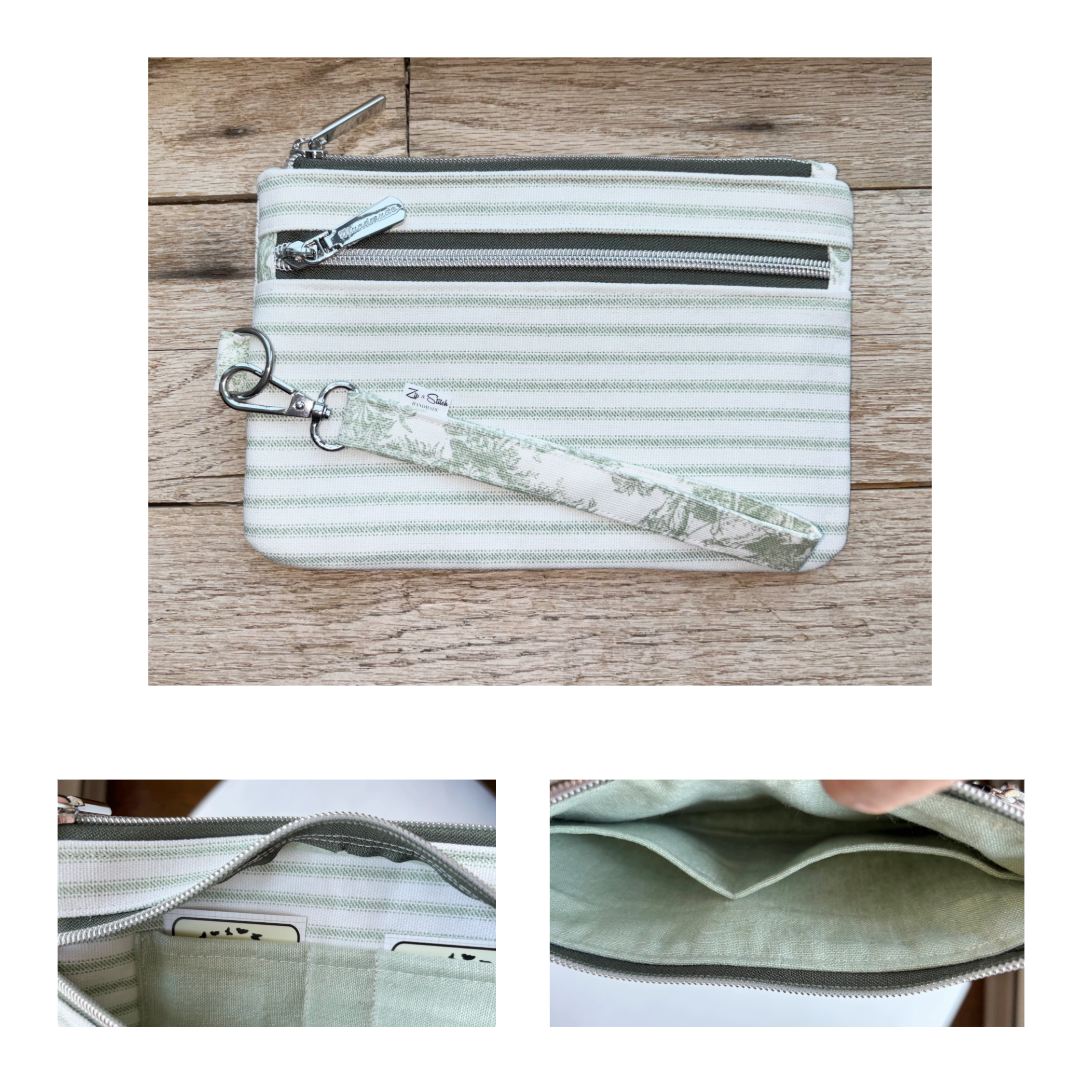 Large Fabric Bare Essentials  Bag